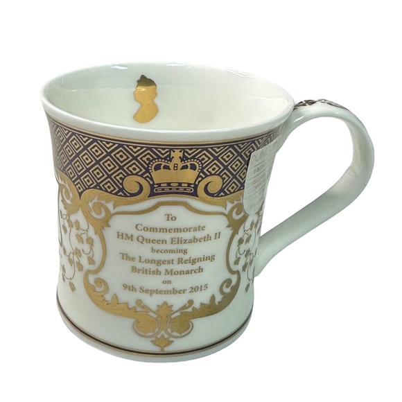 Dunoon HM Queen Elizabeth II Longest Reigning Monarch Commemorative Mug Cup - Picture 1 of 3